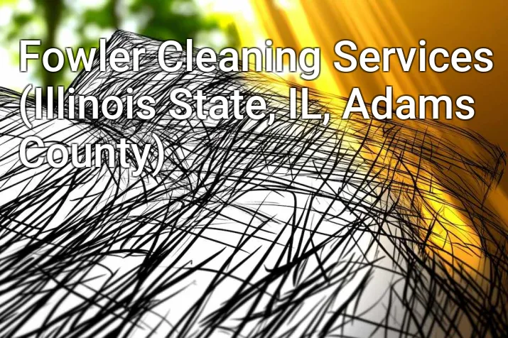 Fowler Cleaning Services (Illinois State, IL, Adams County)