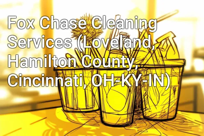 Fox Chase Cleaning Services (Loveland, Hamilton County, Cincinnati, OH-KY-IN)
