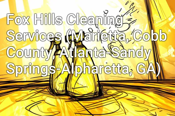 Fox Hills Cleaning Services (Marietta, Cobb County, Atlanta-Sandy Springs-Alpharetta, GA)