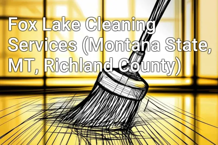 Fox Lake Cleaning Services (Montana State, MT, Richland County)