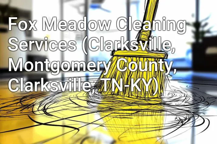 Fox Meadow Cleaning Services (Clarksville, Montgomery County, Clarksville, TN-KY)