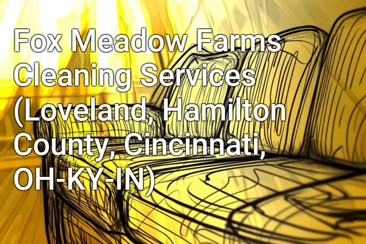 Fox Meadow Farms Cleaning Services (Loveland, Hamilton County, Cincinnati, OH-KY-IN)