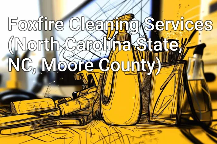 Foxfire Cleaning Services (North Carolina State, NC, Moore County)