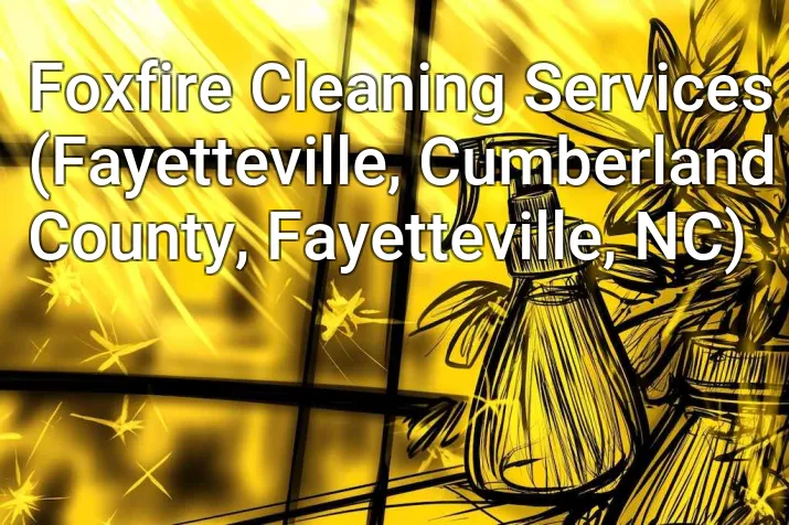 Foxfire Cleaning Services (Fayetteville, Cumberland County, Fayetteville, NC)