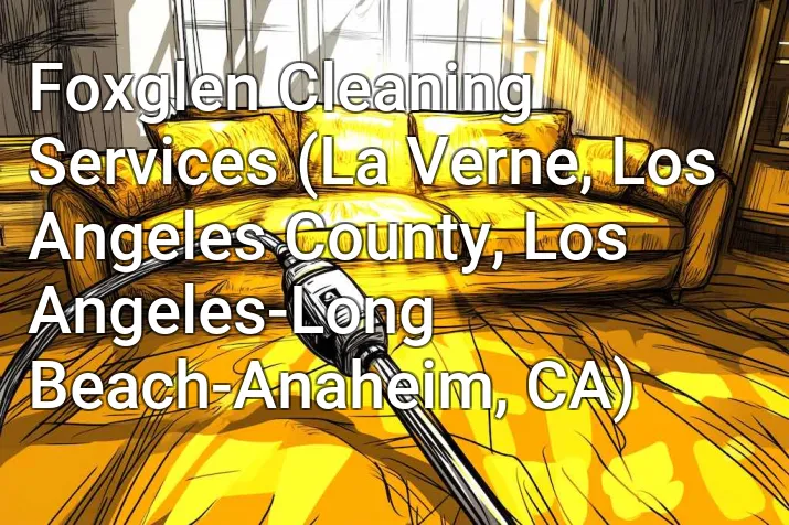 Foxglen Cleaning Services (La Verne, Los Angeles County, Los Angeles-Long Beach-Anaheim, CA)