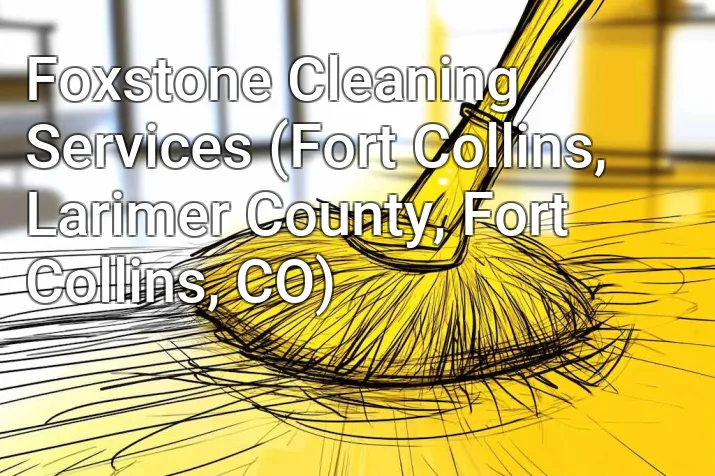 Foxstone Cleaning Services (Fort Collins, Larimer County, Fort Collins, CO)