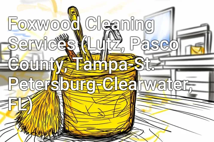 Foxwood Cleaning Services (Lutz, Pasco County, Tampa-St. Petersburg-Clearwater, FL)