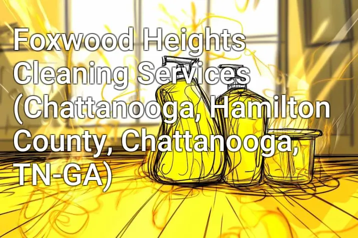 Foxwood Heights Cleaning Services (Chattanooga, Hamilton County, Chattanooga, TN-GA)