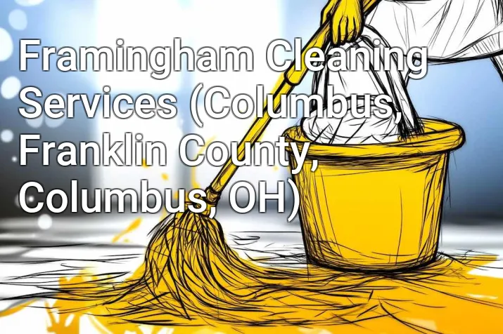 Framingham Cleaning Services (Columbus, Franklin County, Columbus, OH)
