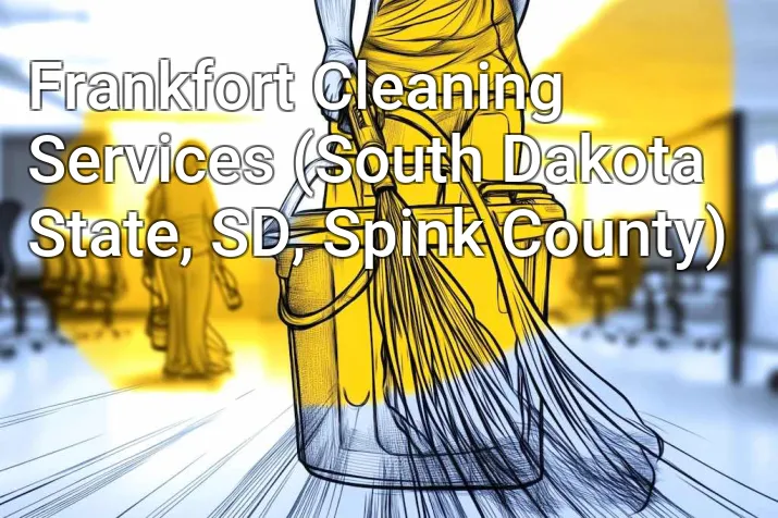 Frankfort Cleaning Services (South Dakota State, SD, Spink County)