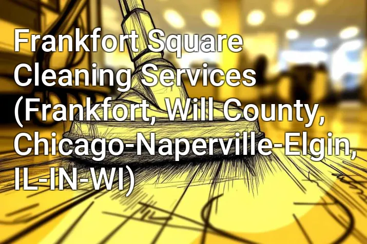 Frankfort Square Cleaning Services (Frankfort, Will County, Chicago-Naperville-Elgin, IL-IN-WI)