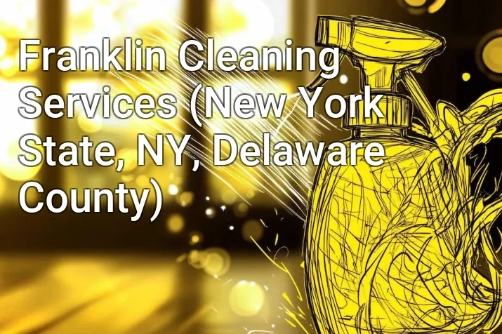 Franklin Cleaning Services (New York State, NY, Delaware County)