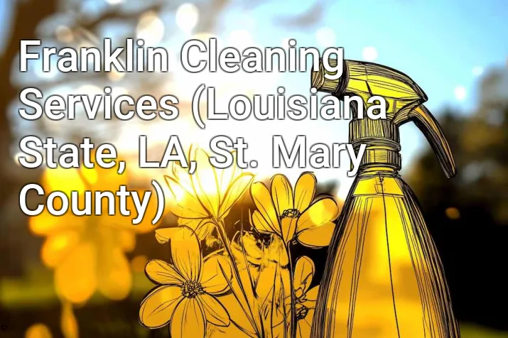 Franklin Cleaning Services (Louisiana State, LA, St. Mary County)