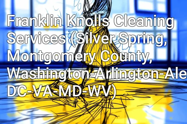Franklin Knolls Cleaning Services (Silver Spring, Montgomery County, Washington-Arlington-Alexandria, DC-VA-MD-WV)