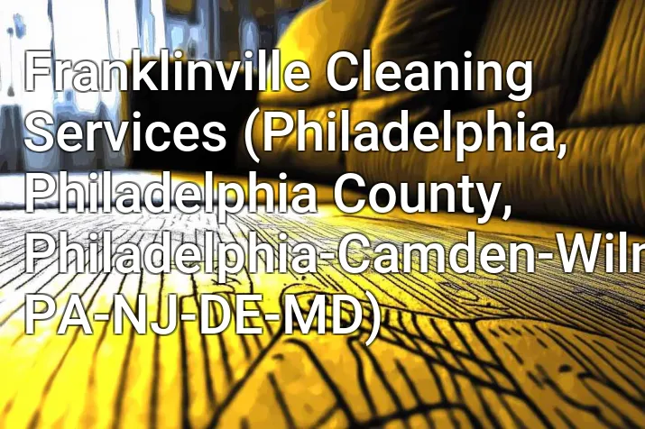 Franklinville Cleaning Services (Philadelphia, Philadelphia County, Philadelphia-Camden-Wilmington, PA-NJ-DE-MD)
