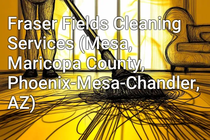Fraser Fields Cleaning Services (Mesa, Maricopa County, Phoenix-Mesa-Chandler, AZ)