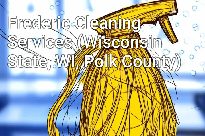 Frederic Cleaning Services (Wisconsin State, WI, Polk County)