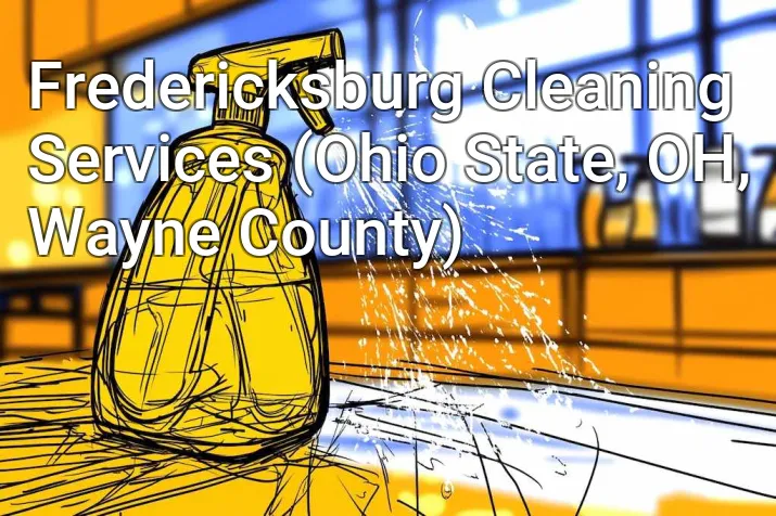 Fredericksburg Cleaning Services (Ohio State, OH, Wayne County)