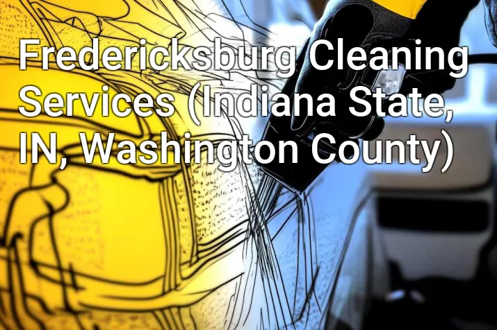 Fredericksburg Cleaning Services (Indiana State, IN, Washington County)