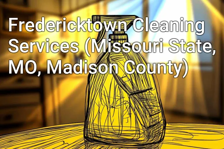 Fredericktown Cleaning Services (Missouri State, MO, Madison County)