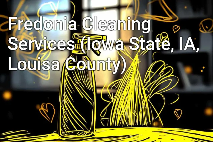 Fredonia Cleaning Services (Iowa State, IA, Louisa County)
