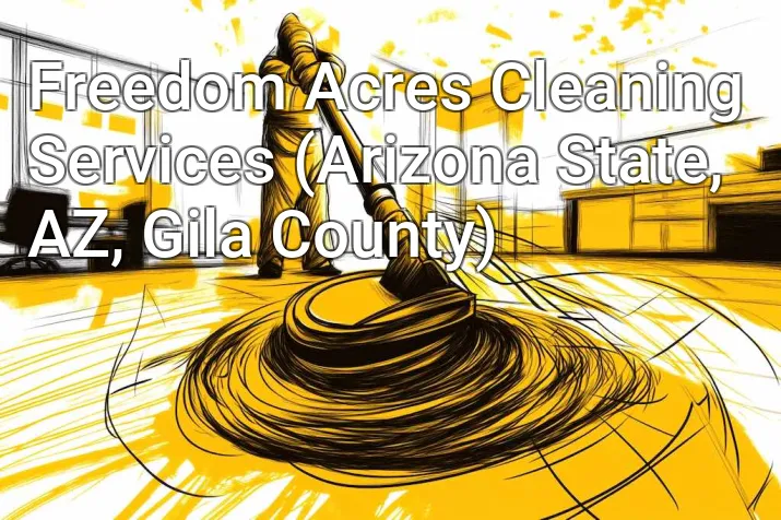 Freedom Acres Cleaning Services (Arizona State, AZ, Gila County)