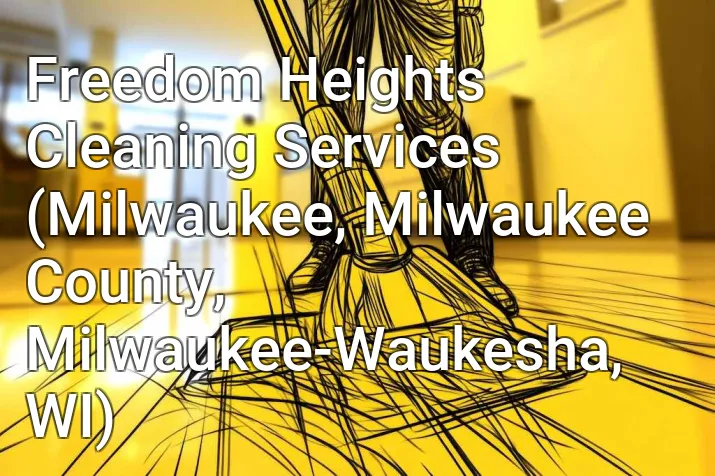 Freedom Heights Cleaning Services (Milwaukee, Milwaukee County, Milwaukee-Waukesha, WI)