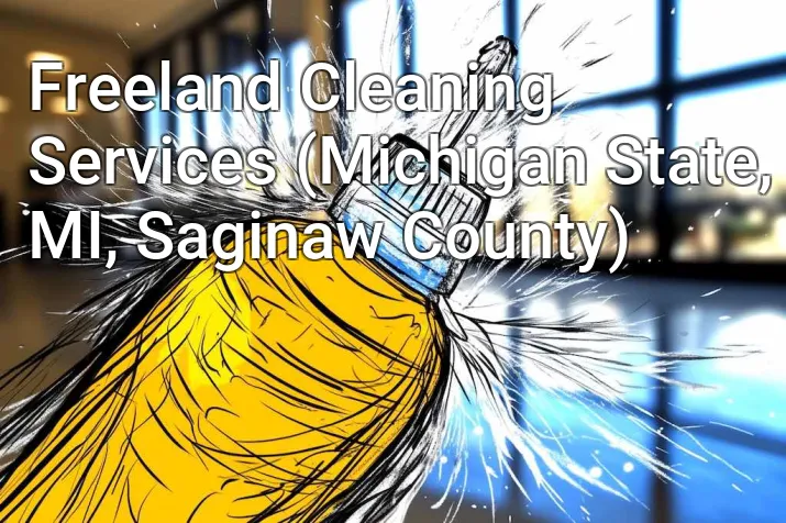 Freeland Cleaning Services (Michigan State, MI, Saginaw County)