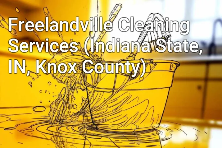 Freelandville Cleaning Services (Indiana State, IN, Knox County)