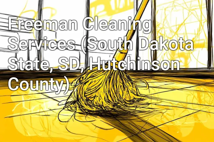 Freeman Cleaning Services (South Dakota State, SD, Hutchinson County)