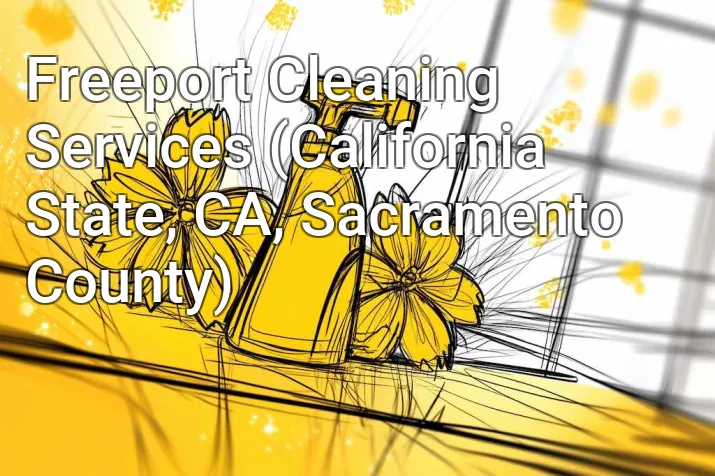 Freeport Cleaning Services (California State, CA, Sacramento County)
