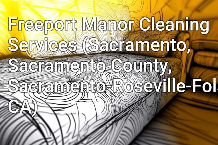 Freeport Manor Cleaning Services (Sacramento, Sacramento County, Sacramento-Roseville-Folsom, CA)