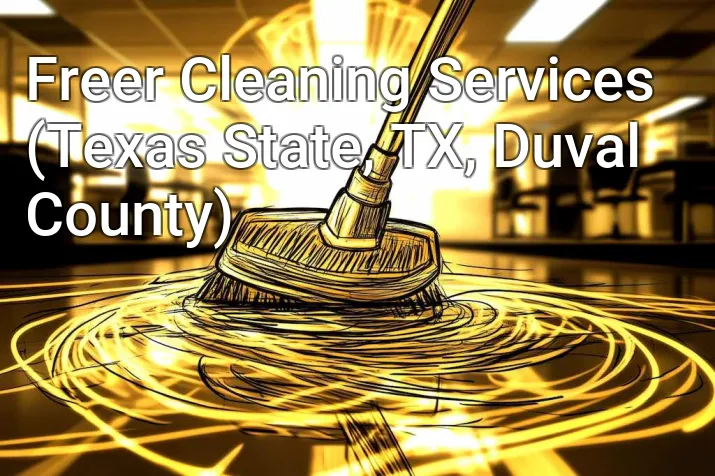 Freer Cleaning Services (Texas State, TX, Duval County)