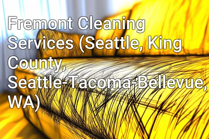 Fremont Cleaning Services (Seattle, King County, Seattle-Tacoma-Bellevue, WA)