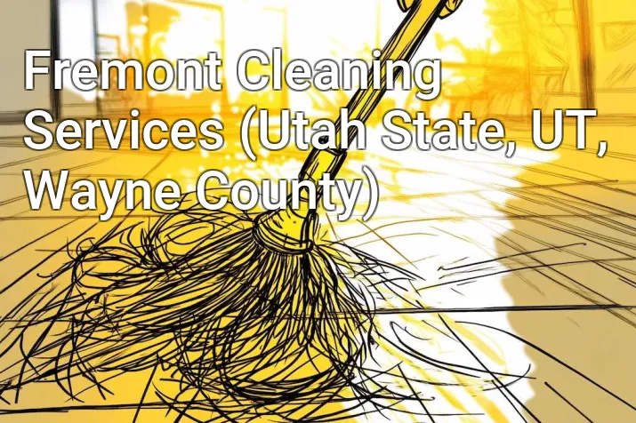 Fremont Cleaning Services (Utah State, UT, Wayne County)