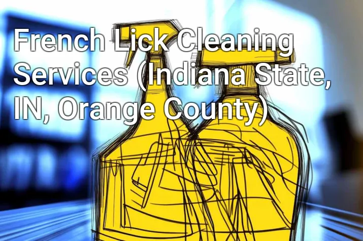 French Lick Cleaning Services (Indiana State, IN, Orange County)