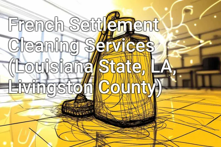 French Settlement Cleaning Services (Louisiana State, LA, Livingston County)