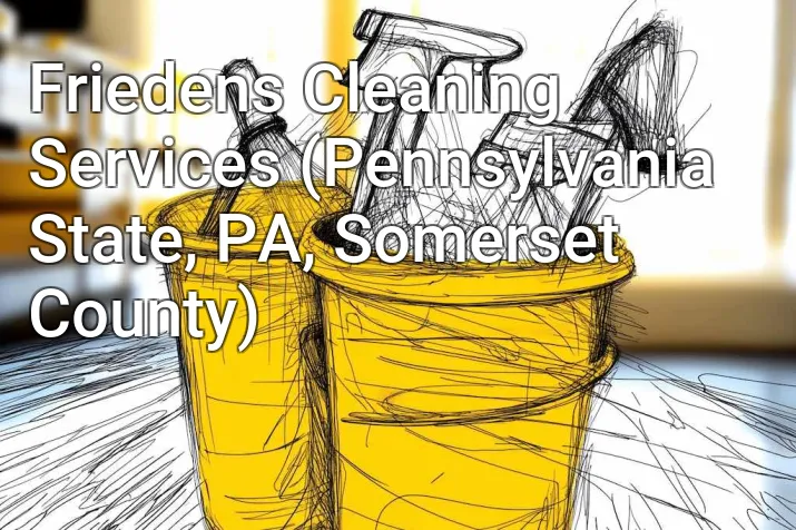 Friedens Cleaning Services (Pennsylvania State, PA, Somerset County)