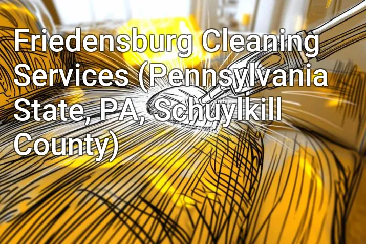 Friedensburg Cleaning Services (Pennsylvania State, PA, Schuylkill County)