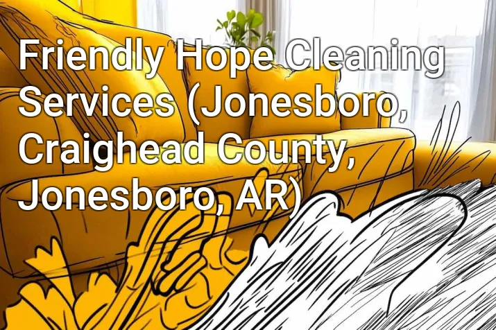 Friendly Hope Cleaning Services (Jonesboro, Craighead County, Jonesboro, AR)