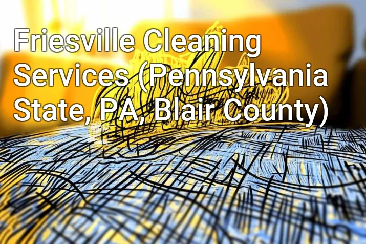 Friesville Cleaning Services (Pennsylvania State, PA, Blair County)