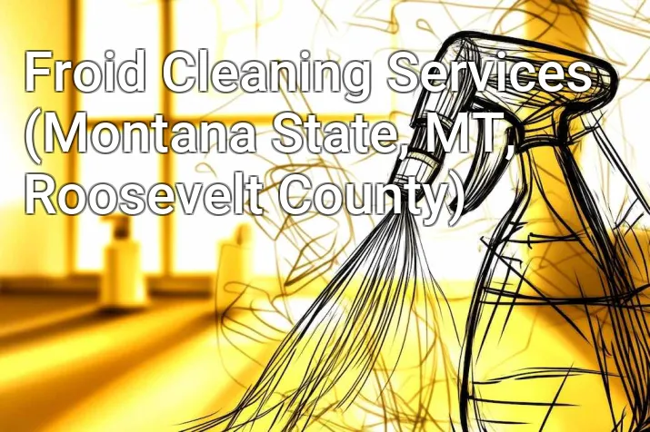 Froid Cleaning Services (Montana State, MT, Roosevelt County)