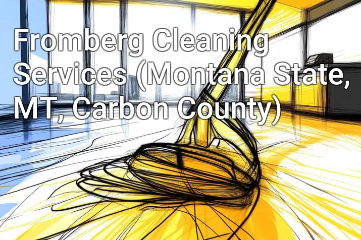Fromberg Cleaning Services (Montana State, MT, Carbon County)