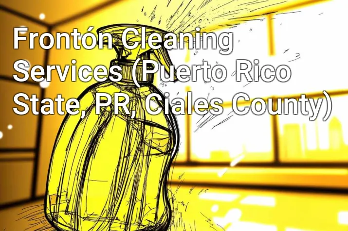Frontón Cleaning Services (Puerto Rico State, PR, Ciales County)