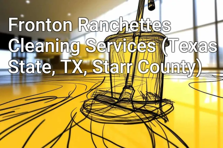 Fronton Ranchettes Cleaning Services (Texas State, TX, Starr County)