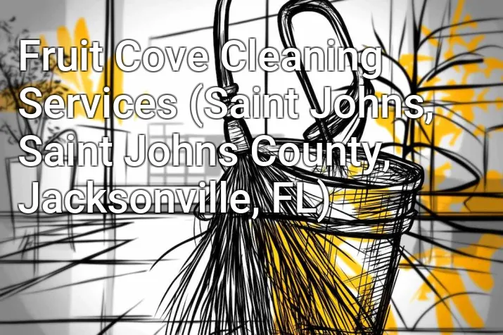 Fruit Cove Cleaning Services (Saint Johns, Saint Johns County, Jacksonville, FL)