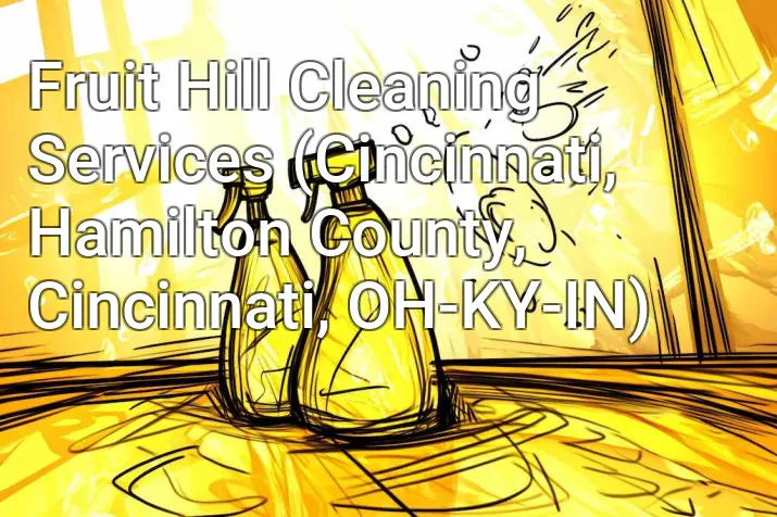 Fruit Hill Cleaning Services (Cincinnati, Hamilton County, Cincinnati, OH-KY-IN)