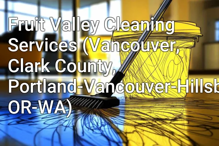 Fruit Valley Cleaning Services (Vancouver, Clark County, Portland-Vancouver-Hillsboro, OR-WA)