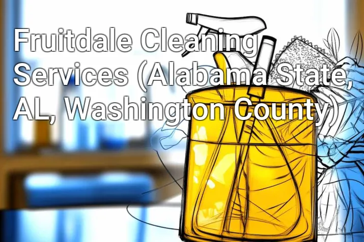 Fruitdale Cleaning Services (Alabama State, AL, Washington County)