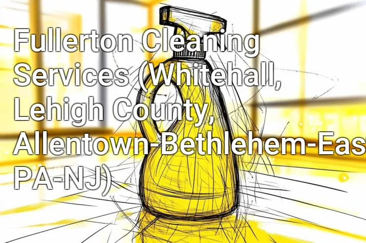 Fullerton Cleaning Services (Whitehall, Lehigh County, Allentown-Bethlehem-Easton, PA-NJ)